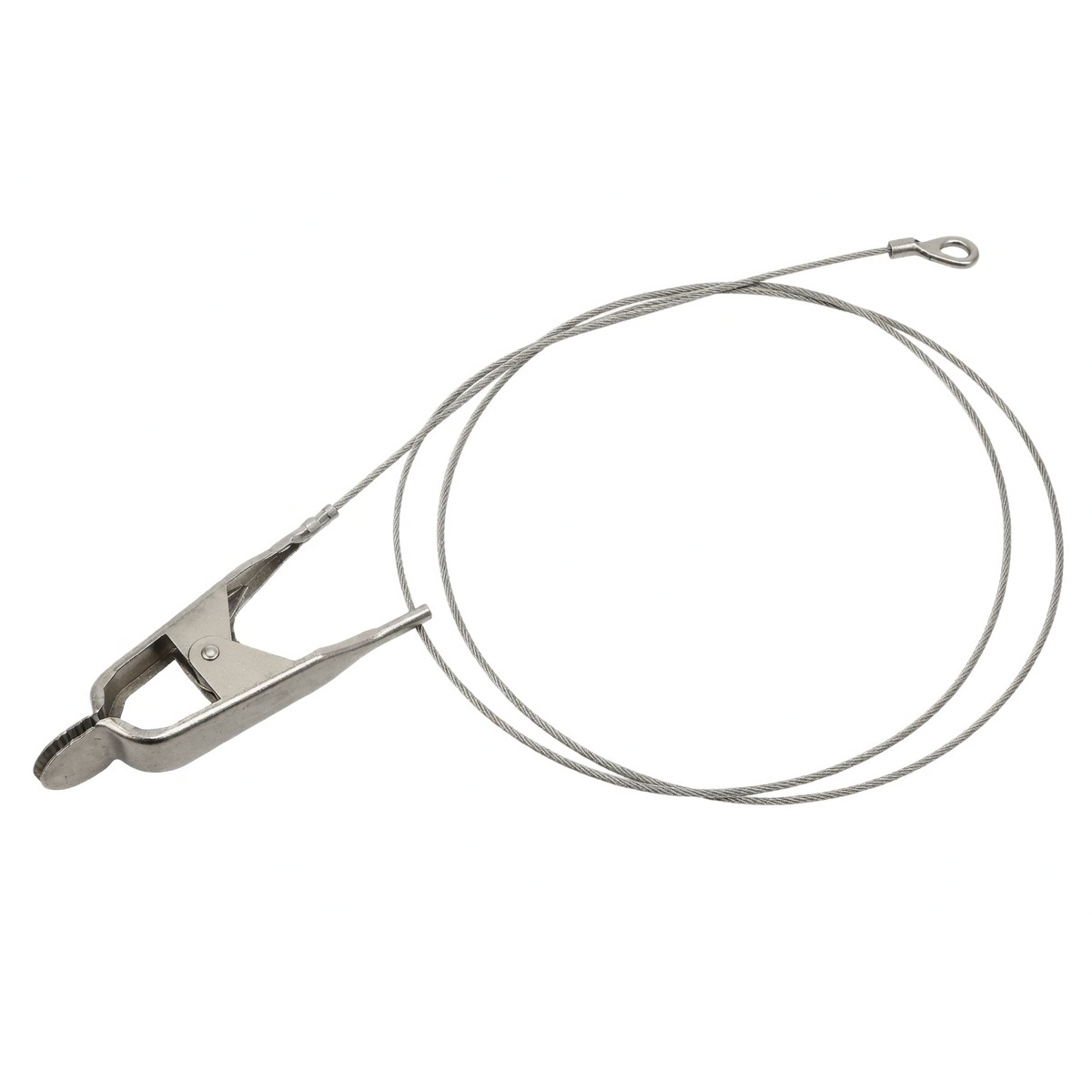 Провод заземления с крокодилом и наконечником